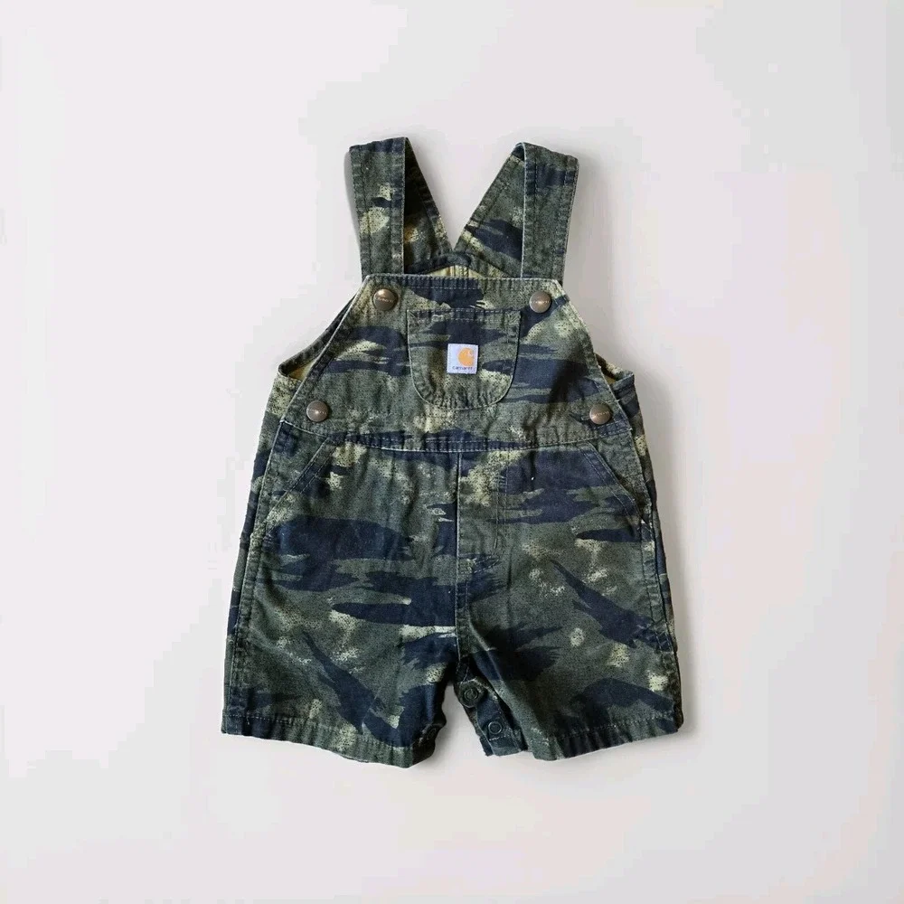 Infant Camo Carhartt Bib Overalls 12 Months Baby
